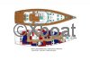 Fiche technique BENETEAU 57
