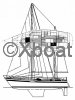 Fiche technique NORTH WIND MISTRAL 40 KETCH